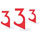 Logo reisorganisatie 333-travel