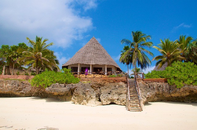 Hotel, strand, zonvakantie Zanzibar