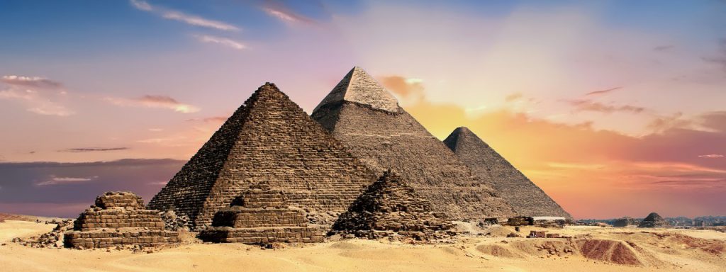 Piramides in Egypte