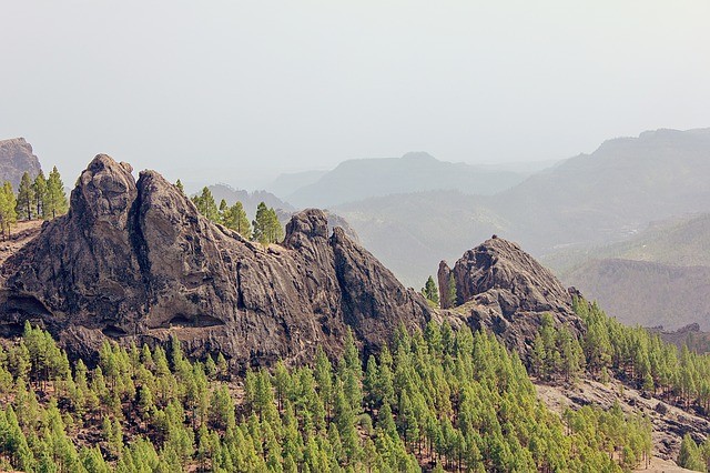 Gran Canaria Canarische Eilanden bergen