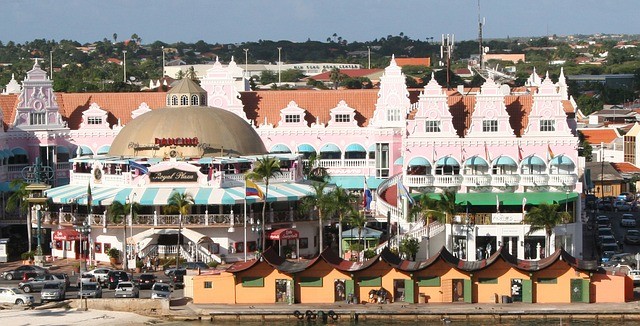 Aruba reizen winkelcentrum