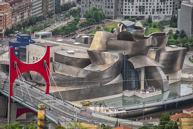 Guggenheim museum Bilbao Spanje