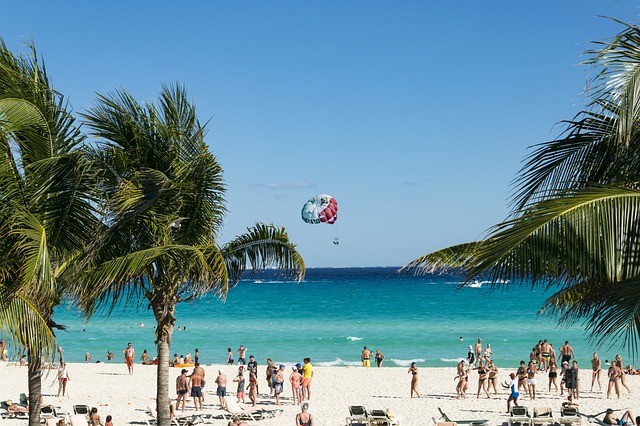 Mexico vakantie Cancun strand zee