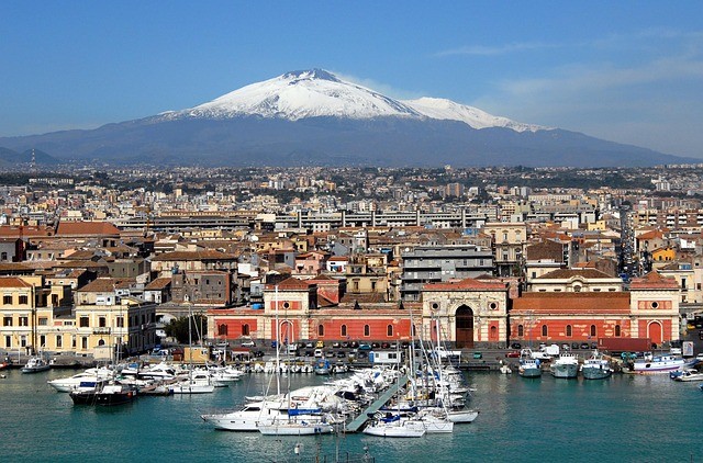 Catania Sicilië Italië