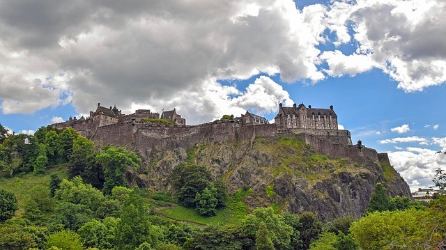 Edinburgh Schotland kasteel