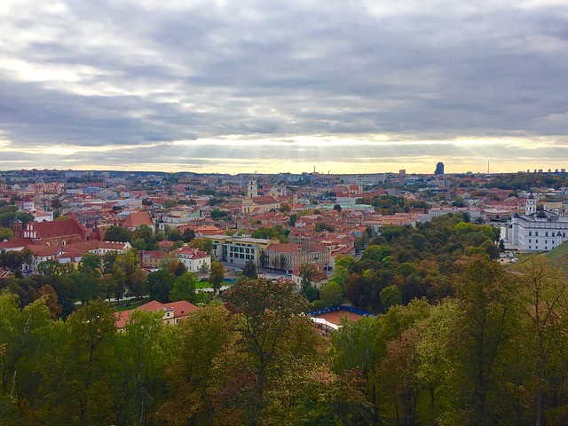 Vilnius Litouwen uitzicht