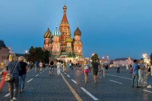 Moskou Rusland Rode Plein