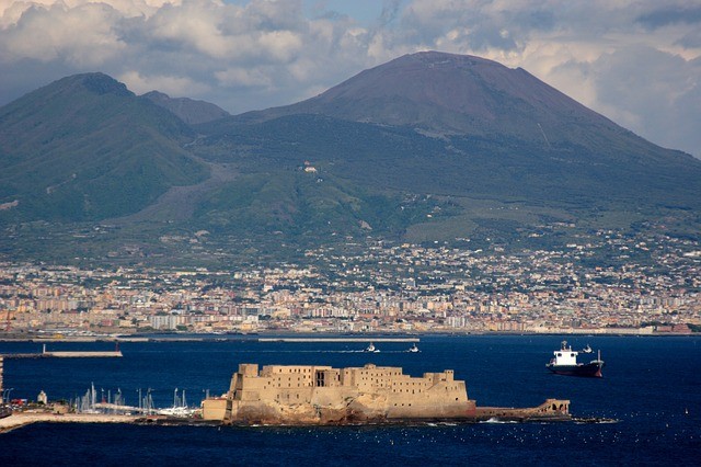 Napels Italië bergen