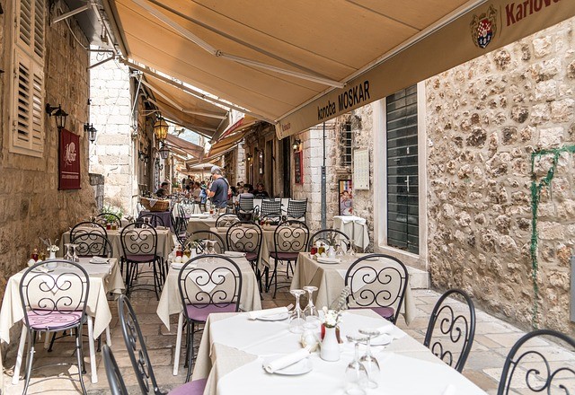 Restaurant Dubrovnik Kroatië