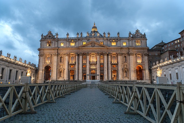 Het Vaticaan in Rome Italië
