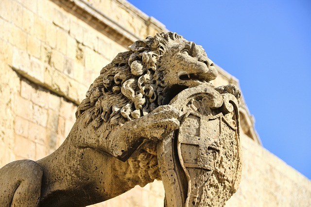 Standbeeld Mdina Malta