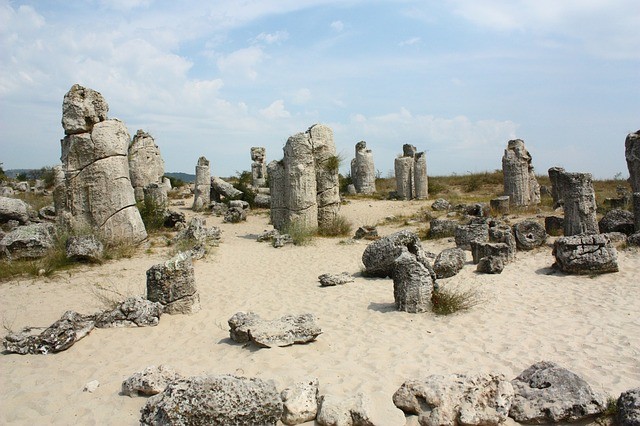 Varna Bulgarije woestijn stenen