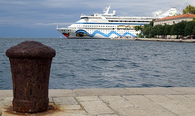 Zadar Kroatië vakantie cruiseschip