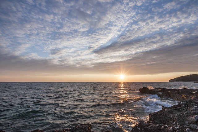 Zonsondergang Kroatië