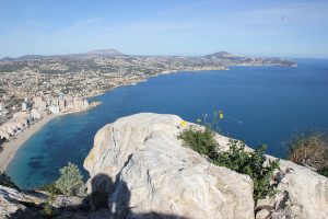 Alicante Spanje uitzicht op zee