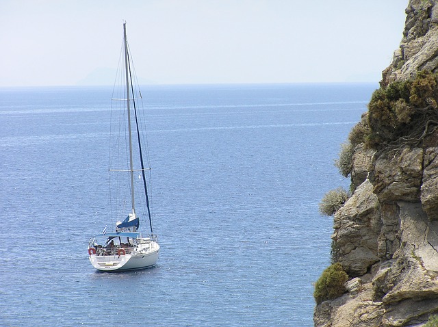 Kos Griekenland boot zee