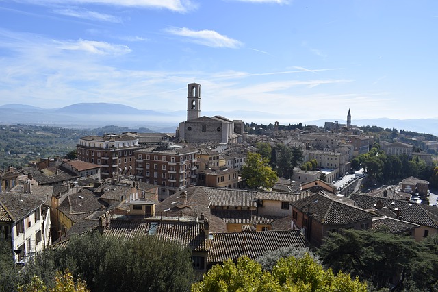 Perugia Umbrië Italië