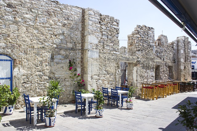 Turkije Bodrum cultuur restaurant