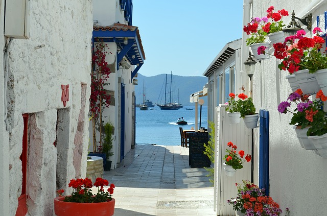 Bodrum Turkije straatje