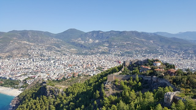 Alanya Turkije zonvakantie uitzicht