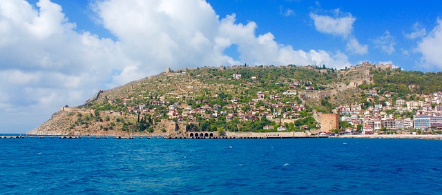 Turkije vakantie Alanya zee kasteel