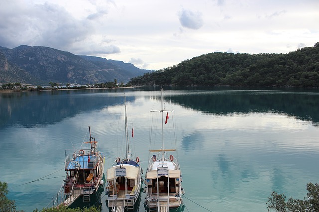 Oludeniz Fethiye Turkije reizen boten