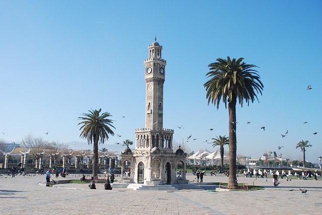 Reizen Turkije Izmir klokkentoren