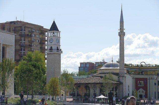 Tirana moskee Albanië