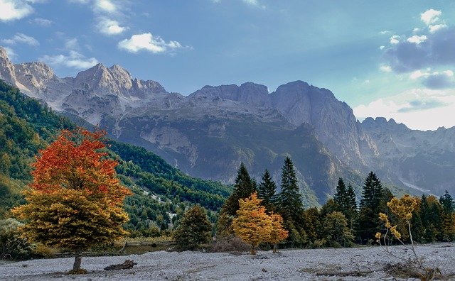 Vakantie Albanië natuur landschap