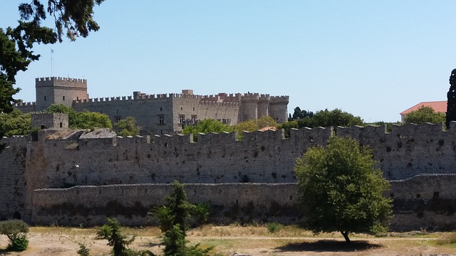 Vakantie Rhodos Griekenland kasteel