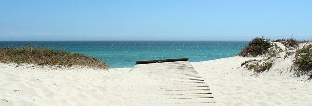 Zonvakantie oceaan duinen