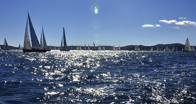 Vakantie Saint Tropez Frankrijk zee zeilboten