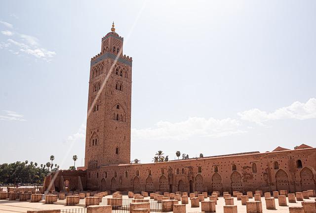Koutoubia moskee Marokko Marrakech