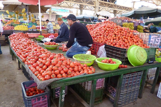 Marokko markt vakantie