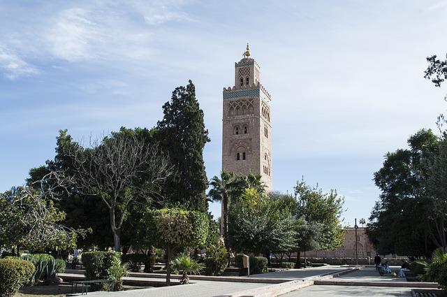 Moskee Marrakech Marokko
