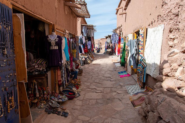 Reizen Marokko kraampjes winkels