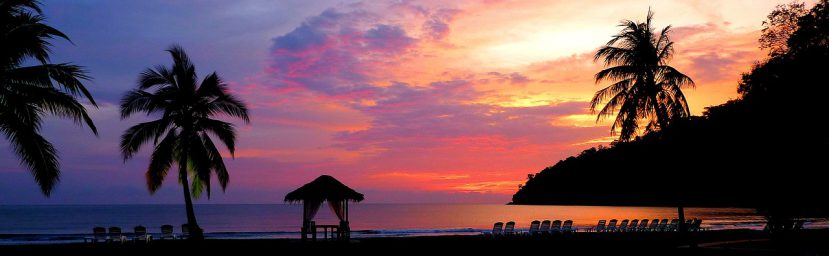 Vakantie Maleisië strand zonsondergang