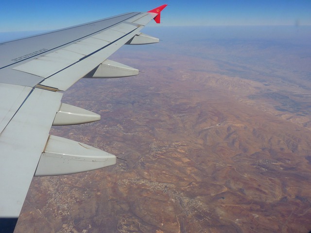 Vliegtuig vakantie Jordanië