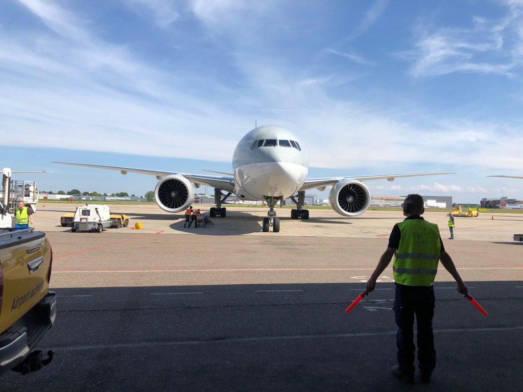 Vliegtuig Maastricht Aachen Airport